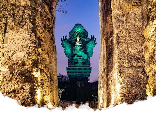 Admire the monumental Garuda Wisnu Kencana statue and explore the cultural park.